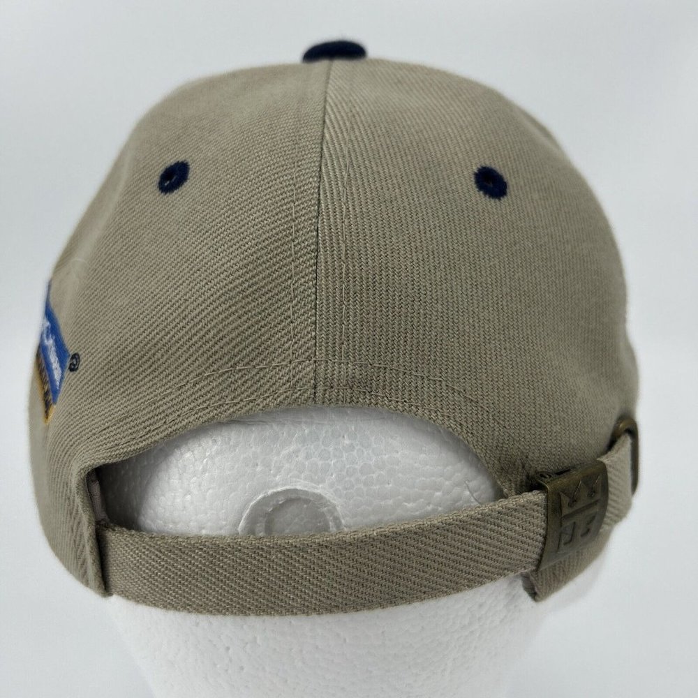 Royal‎ Caribbean International Crown & Anchor Society Strapback Hat Cap Tan NWOT - Picture 6 of 10